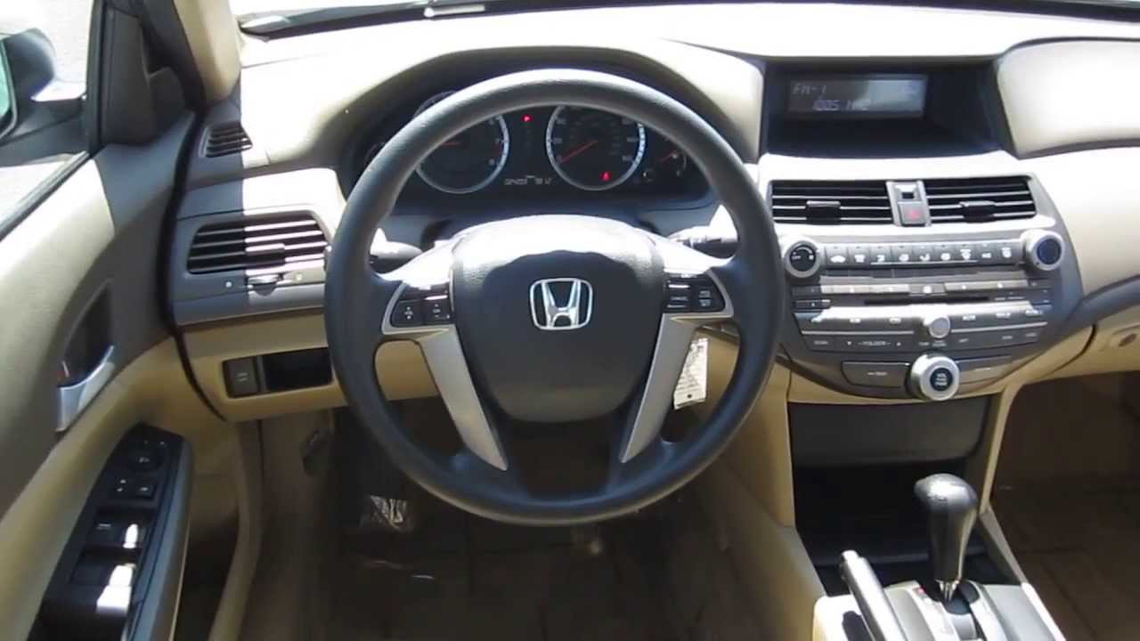 2010 Honda Accord White Stock B2224 Interior Youtube