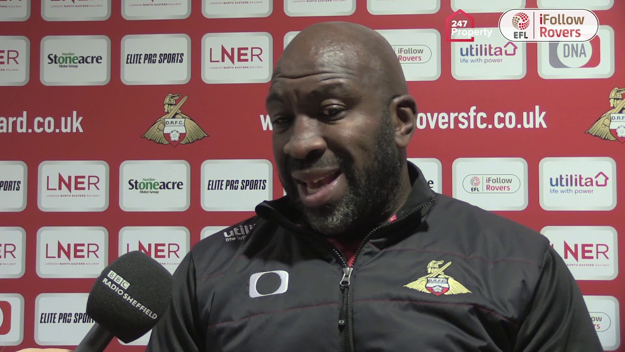 Darren Moore previews a visit from MK Dons - YouTube