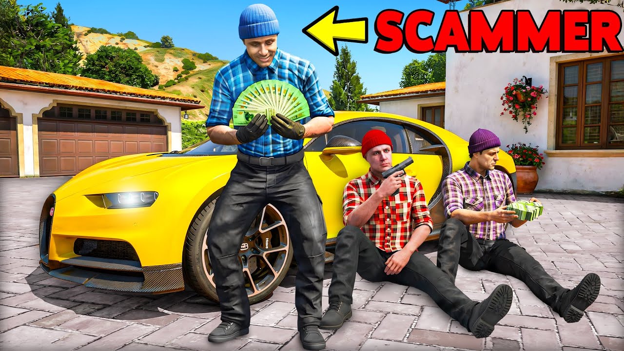 Scamming Players to Become Rich in GTA 5 RP