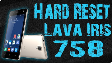 How To Hard Reset Lava Iris 758 - Remove Pattern Lock (Urdu/Hindi)