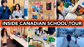 Inside Canadian School TourCanada k school ka detailed visitkash humey bhi esay school miley hotey