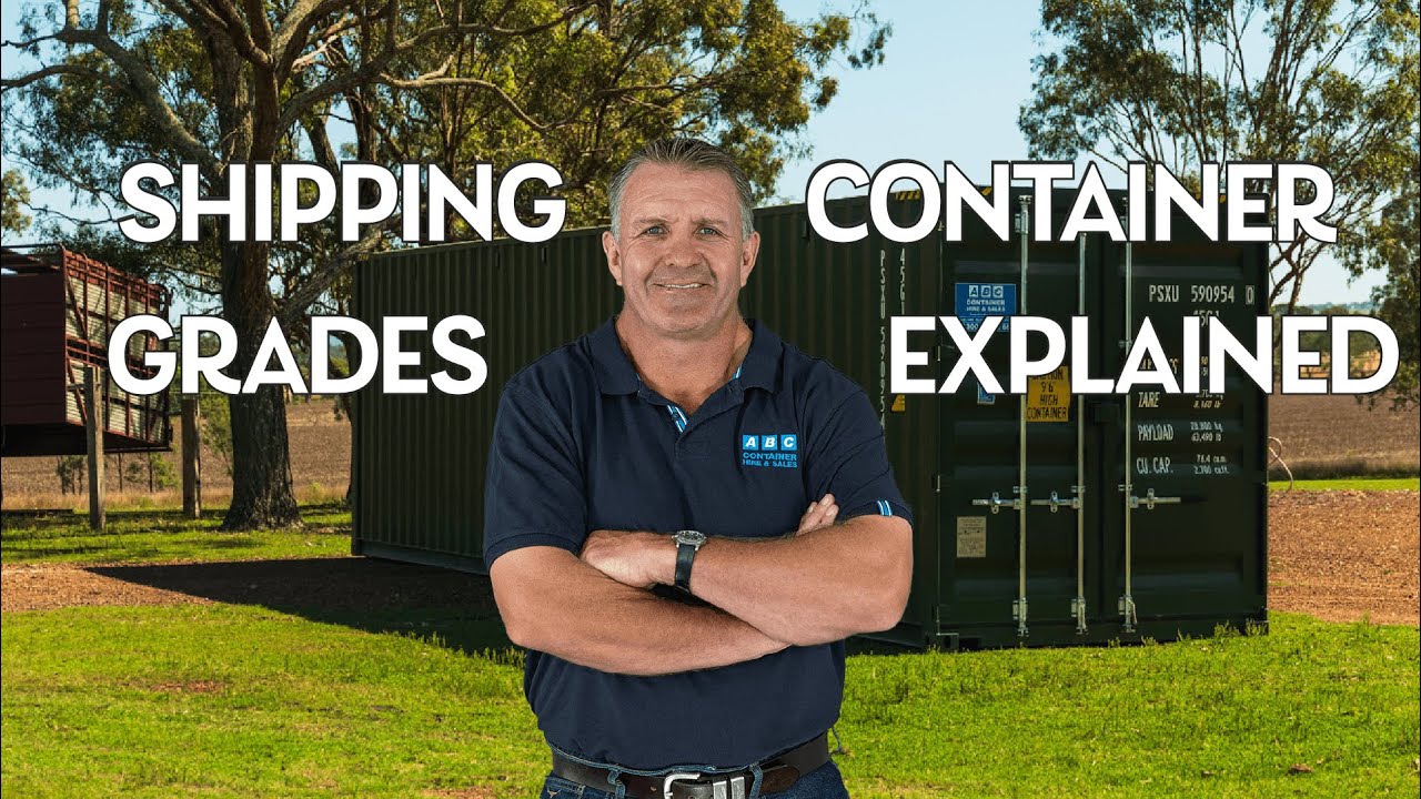 Container Graduate Pre Understanding Container Grades - a common sense approach - YouTube