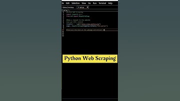 Python Web Scraping in 29 seconds #shorts #coding #programming #python