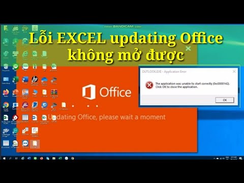 Hướng dẫn sửa lỗi Updating Office Please wait a moment không mở được Excel 2023 Mới