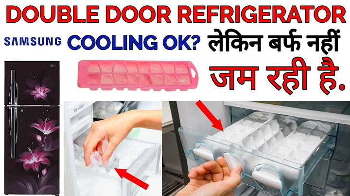 Samsung french door refrigerator ice maker not making ice