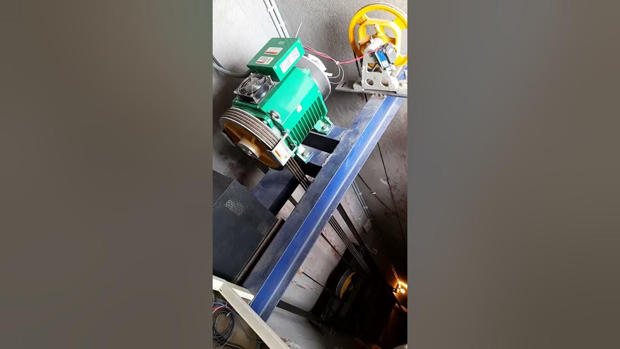 1mps Gearless lift #Elevators_Installations