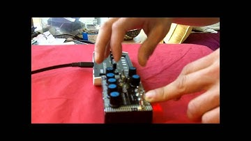 Circuit bent Korg Monotron by Psychiceyeclix