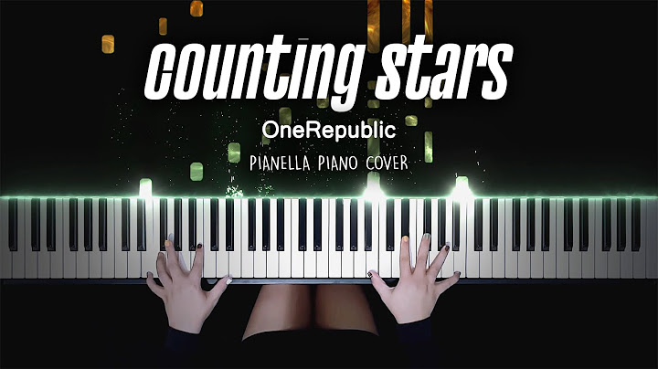 Counting Stars Piano version - Piano performance video thumbnail