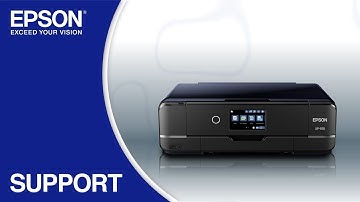 Epson Expression Photo XP-970 | Wireless Setup Using the Control Panel