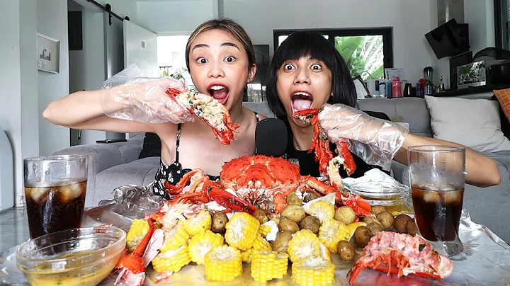 KING CRAB MUKBANG + CATCH UP WITH MAYMAY ENTRATA! ...