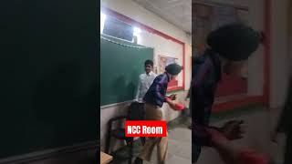 NCC room ki safai