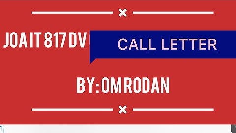 JOA IT 817 DV CALL LETTER / ADMIT CARDS DOWNLOAD FOR DOCUMENTS VERIFICATION|| EVALUATION ADMIT CARD|