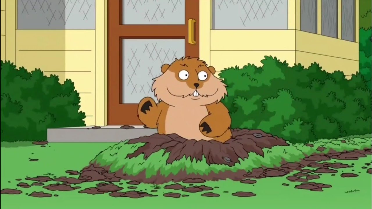 Family Guy - Peter Kills a singing Gopher. - YouTube