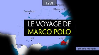 Le voyage de Marco Polo - Résumé sur cartes