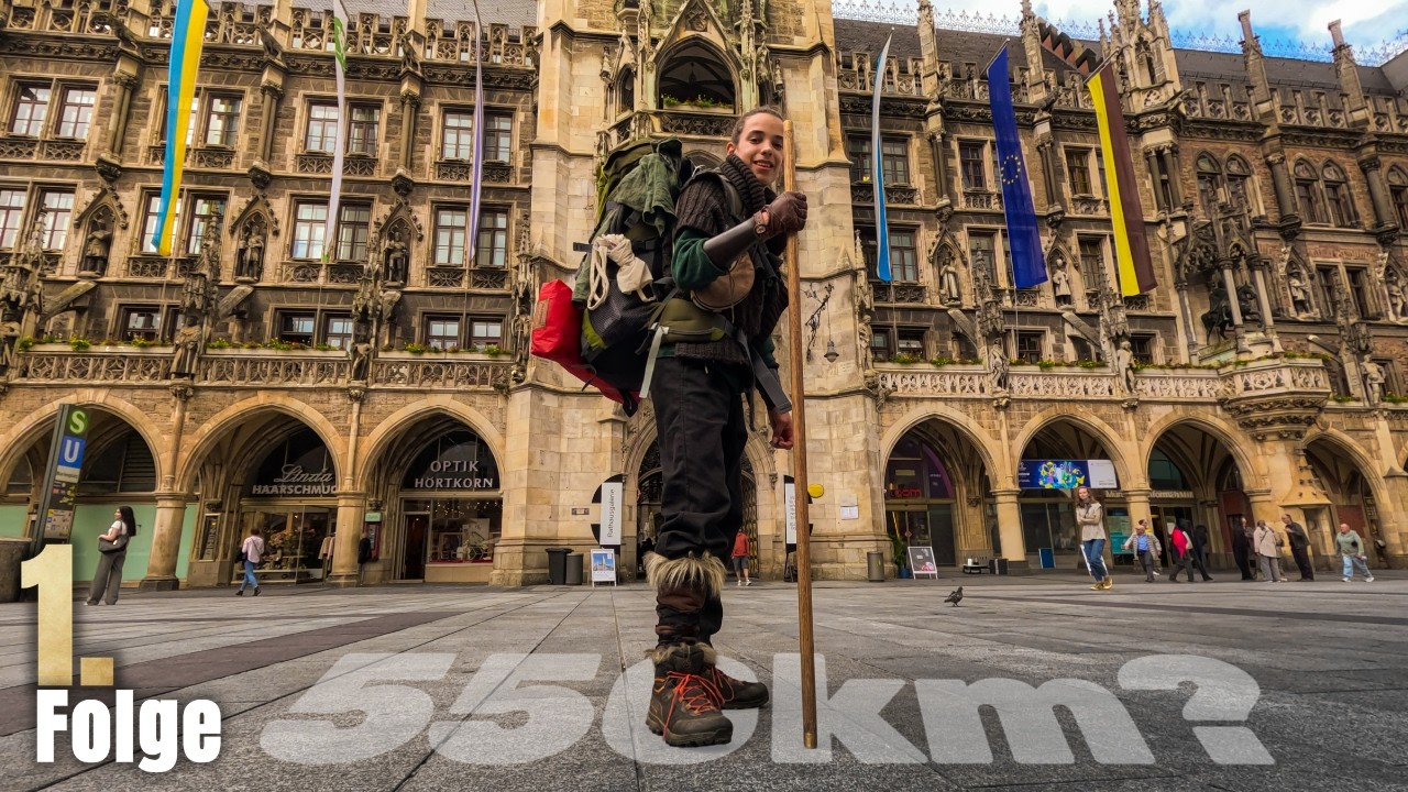 Folge1_Kein Geld, kein Handy, Solo! München-Venedig die Alpen Überquerung.