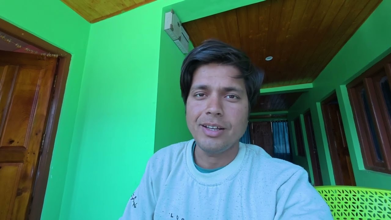 New apple tree plantation | Purali Village to Dharali Village | Harsil Valley weather update & road 