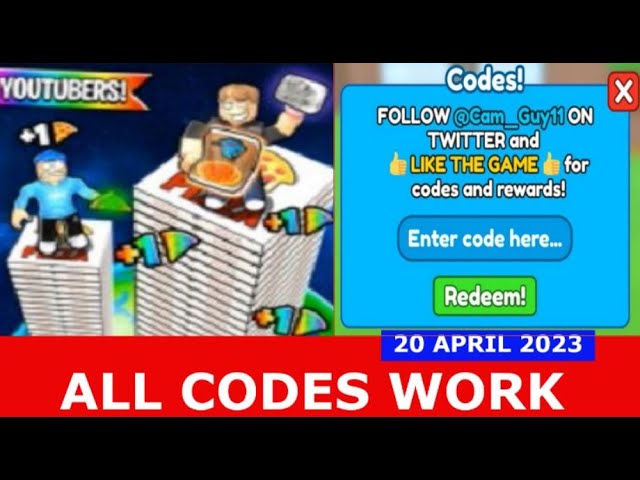 1 Pizza Per Second Codes Wiki [New Update!] - Try Hard Guides