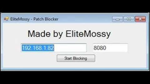 Elite Mossey Patch Blocker Tutorial ::BYPASS::