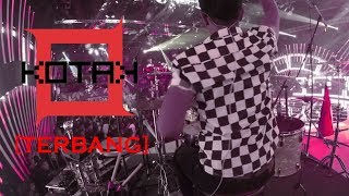 [Drum Cam]  KOTAK - Terbang  | Live Konser Luar Biasa Indosiar 24 | 2019 chords