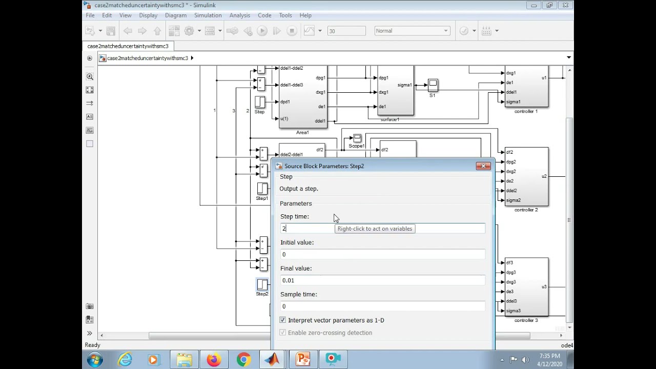 MATLAB Simulation for Decentralized Sliding Mode Load Frequency Control