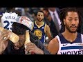 IM NEVER DRINKING AGAIN.. WARRIORS vs TIMBERWOLVES HIGHLIGHTS REACTION