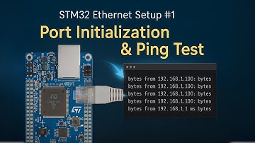 STM32 Ethernet #1 | Port Initialization + Ping Test | Beginner-Friendly Guide