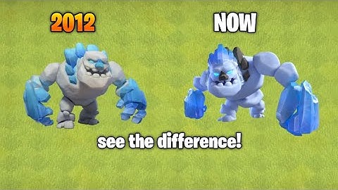 All Troops Transformation from Level 1 to MAX Level | Clash of Clans 