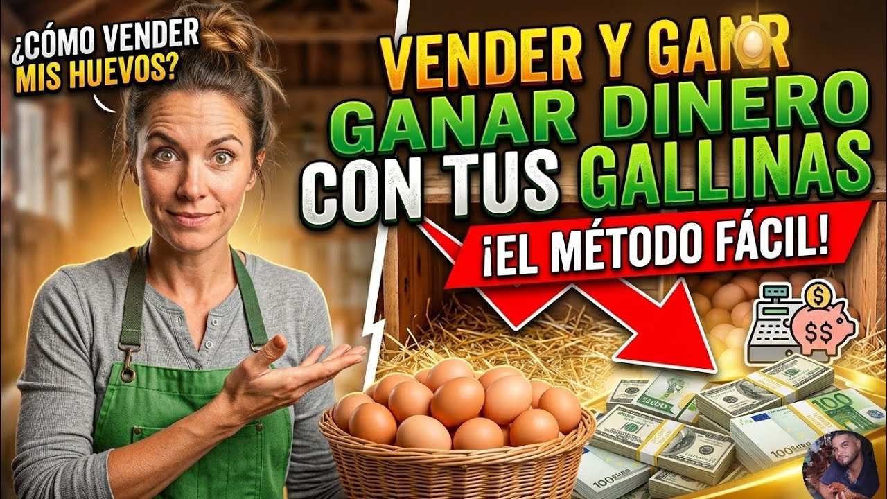 Cómo vender huevos y ganar dinero.🐔🥚