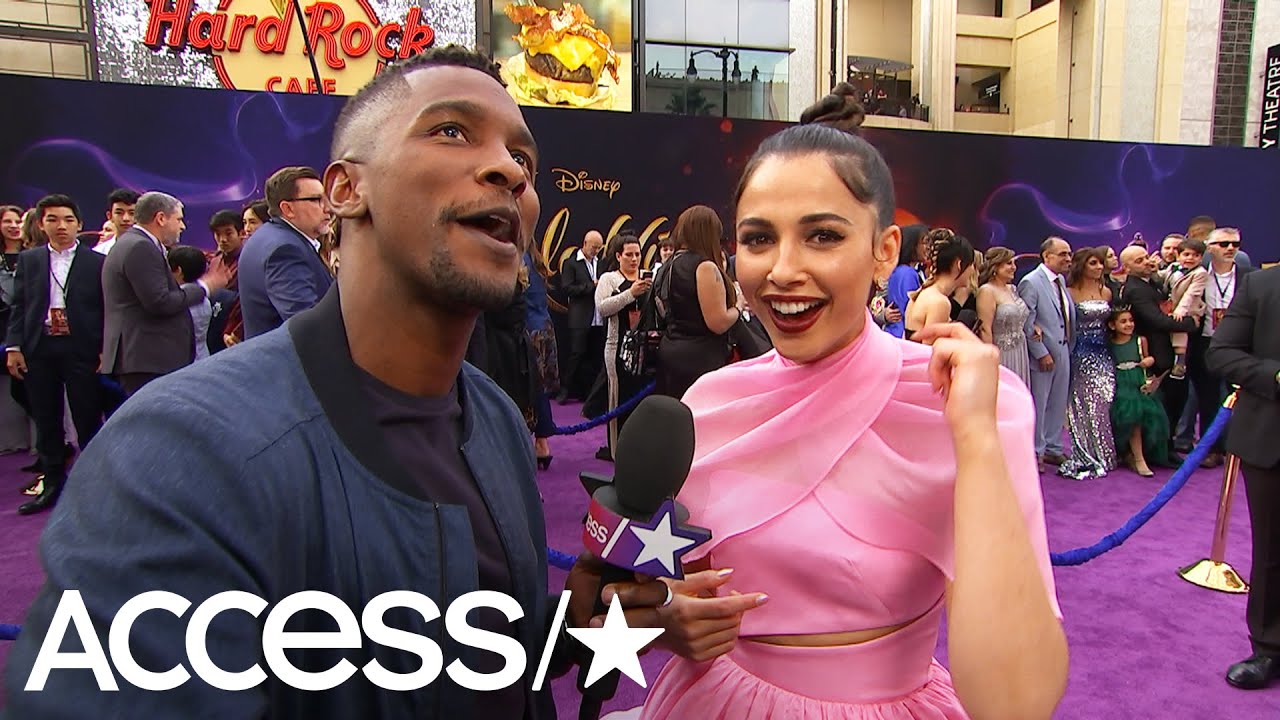 'Aladdin's' Naomi Scott Gets Busted By Will Smith Joking About His Past Fashion Choices | Access