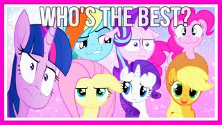 Ranking Mlp characters - Tier List