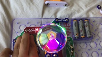SNAP CIRCUITS ARCADE SELECTOR WITH DISCO BALL PNP