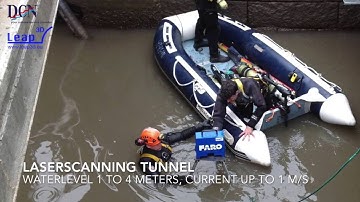 Leap3D Laserscanning Tunnel