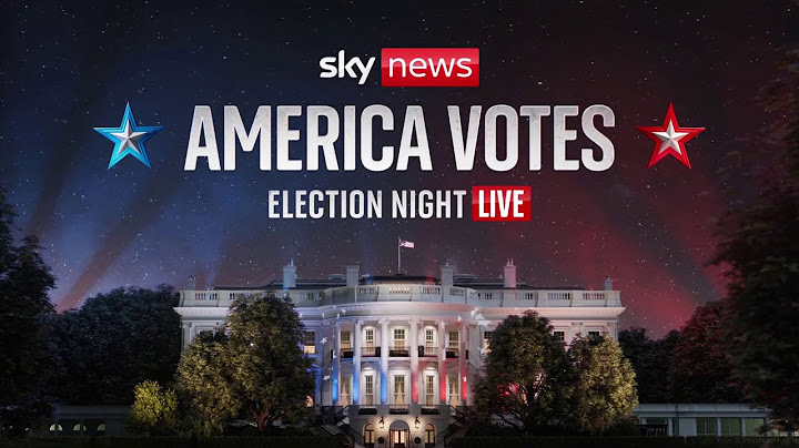 America Votes: US election night kicks off on Sky News