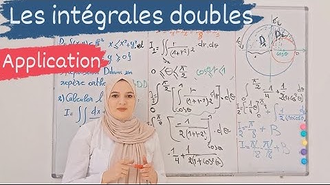 exercise 02 /Les intégrales doubles