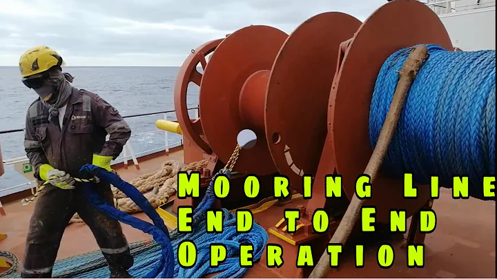 Mooring lines  End to END Operation  | Rope Tail i...