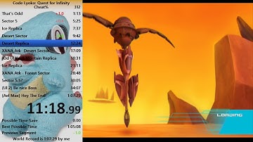 (Current WR) Code Lyoko: Quest for Infinity Cheat% Speedrun in 1:06:32
