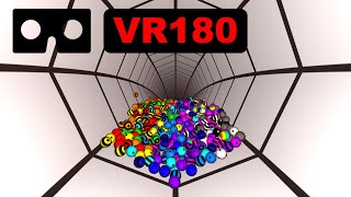 [VR180] Escape from Me 3 - Survival Marble Race in Unity screenshot 4