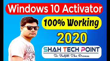 How to activate windows 10 bangla tutorial 2020 (100% working)  By Shah Tech Point