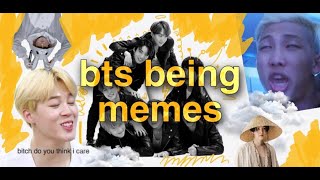 bts being memes for 8 minutes straight