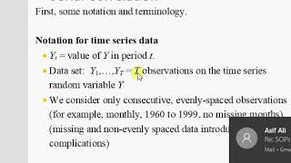 Economic Forecasting Lec 1