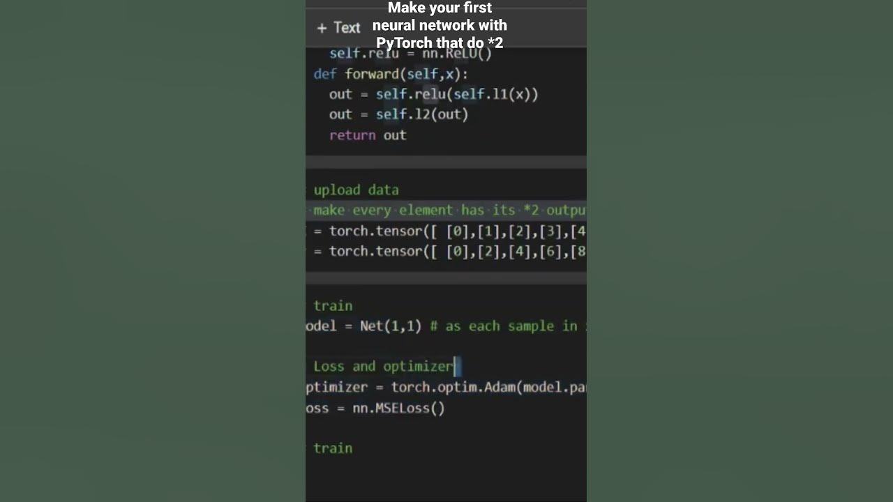 Make your first neural network with python! - YouTube