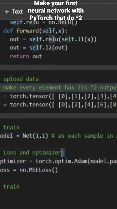 Make your first neural network with python! - YouTube