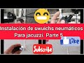 Instalación de botones de encendido  y microswich neumáticos para jacuzzi parte 5