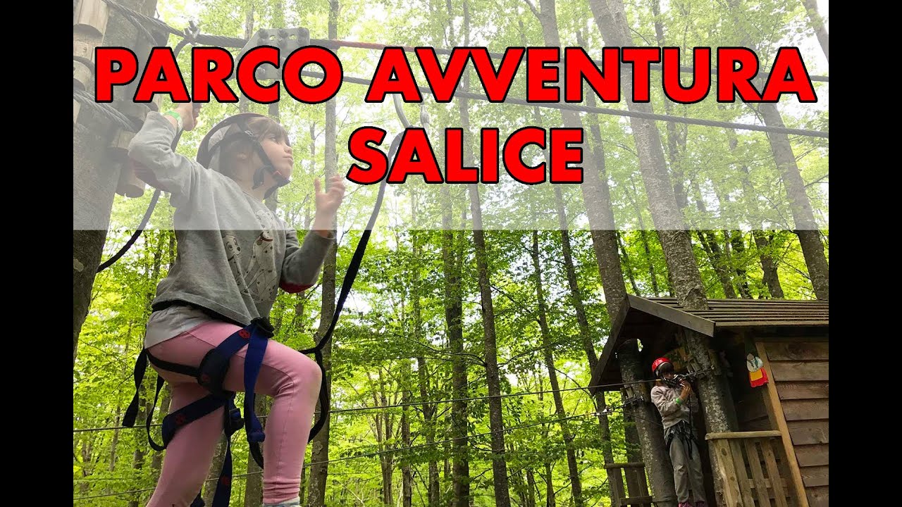 Parco Avventura Salice Terme con Zoe e Brando!