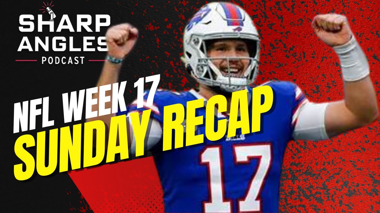 NFL Week 17 Sunday Recap | Highlights, Top Performers, Busts & Injuries