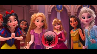Vanellope meets the Disney Princesses (Albanian) | RALPH BREAKS THE INTERNET