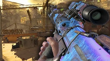 I hit an MW2 TRICKSHOT with a BO4 SNIPER...