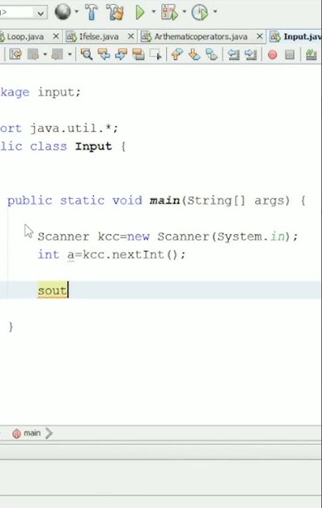 How to take input in java - YouTube