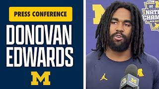 Donovan Edwards Got That Fire Back Inside Him | Michigan RB Talks Weight Gain, More #GoBlue