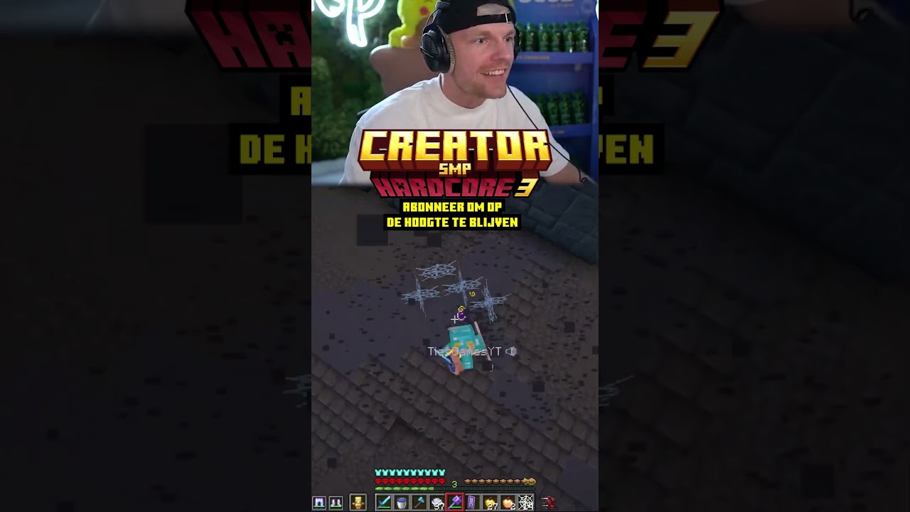 ENZO KNOL VS TIESGAMES IN VERLIEZERSEILAND TOERNOOI CREATOR SMP 